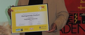 FairTrade Gemeinde – Pfarre feiert mit der Marktgemeinde