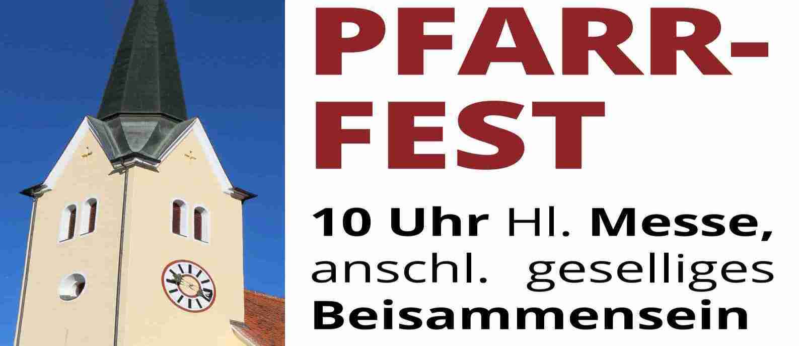 Pfarrfest – Pilger der Hoffnung